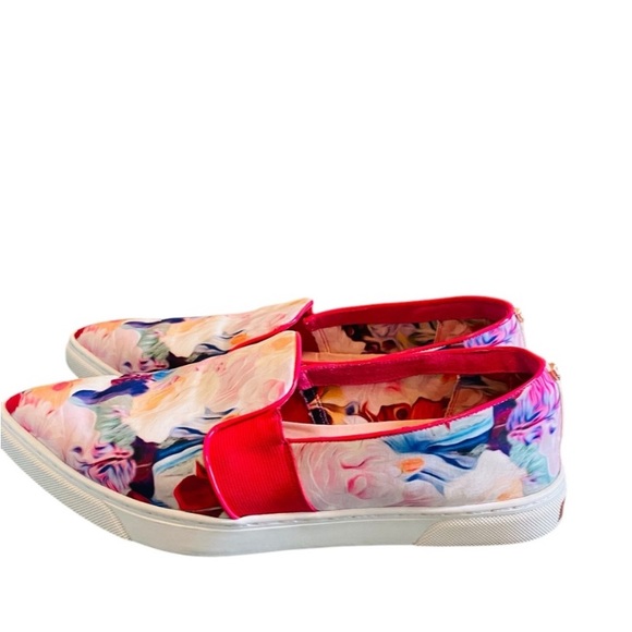 Ted Baker Shoes - Ted Baker Thfia Floral Pointy Sneaker
